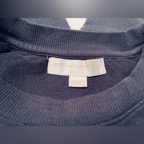 Spiritual Gangster Love for All Beings Izzy Cropped Sweatshirt Dark Grey  Size M - Picture 6 of 10